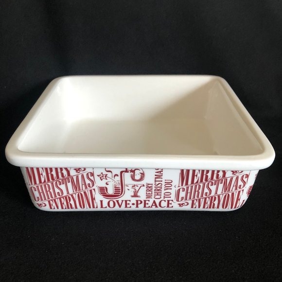Ceramic Christmas Square Baking/Serving Dish - Picture 2 of 6